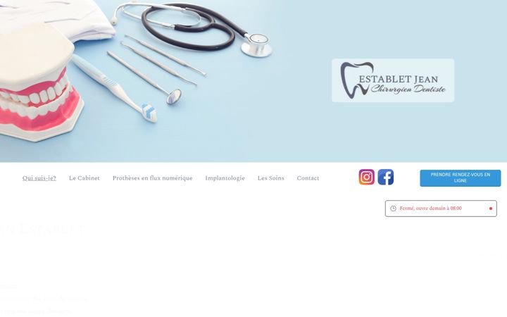 Zrzut ekranu docteur-establet.fr