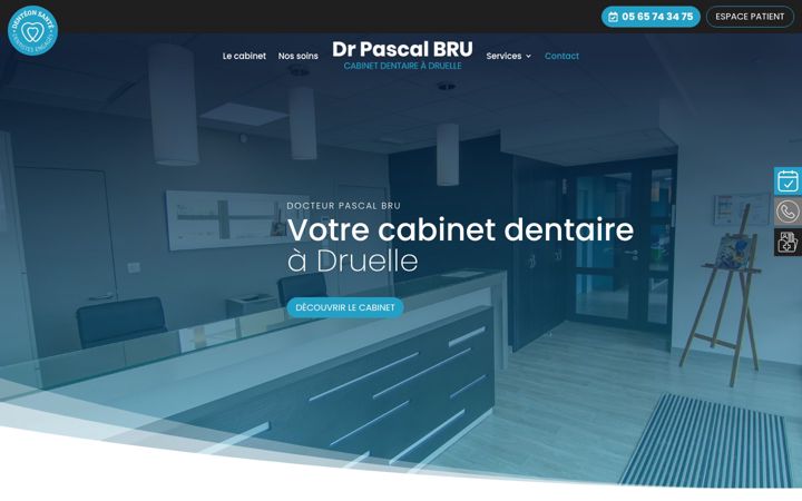 Zrzut ekranu docteur-pascal-bru.chirurgiens-dentistes.fr