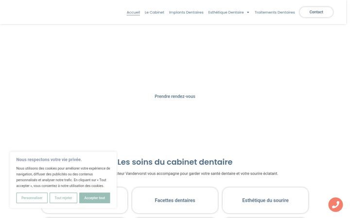 Zrzut ekranu docteur-vandervorst-francois.chirurgiens-dentistes.fr
