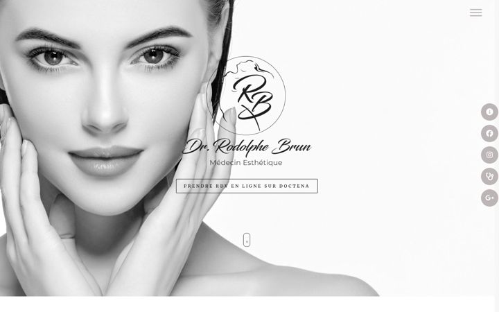 Screenshot of docteurbrun.lu
