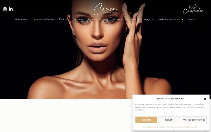 Screenshot of docteurcowen.fr