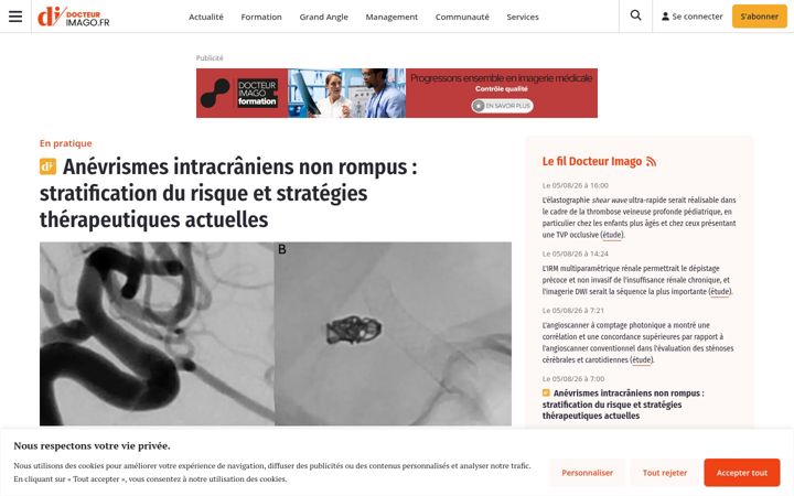 Screenshot of docteurimago.fr