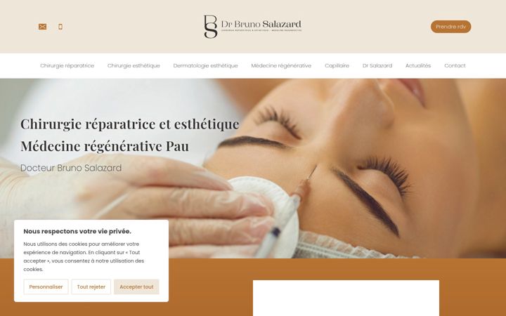 Screenshot von docteursalazard.fr
