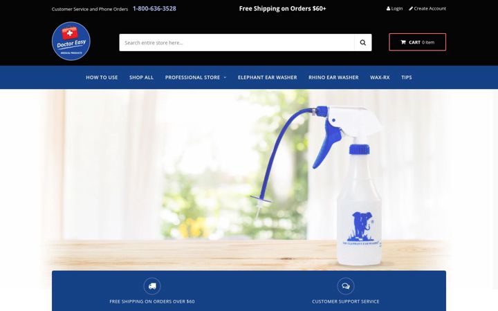 Screenshot of doctor-easy.com