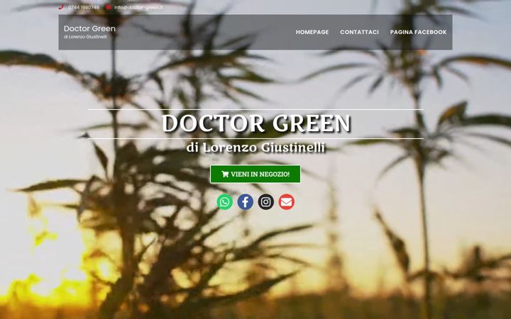 Captura de pantalla de doctor-green.it