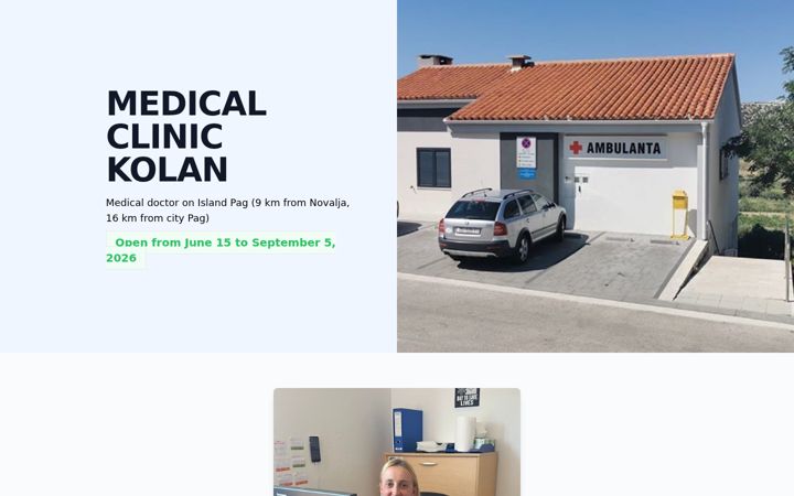 Screenshot of doctor-kolan.com