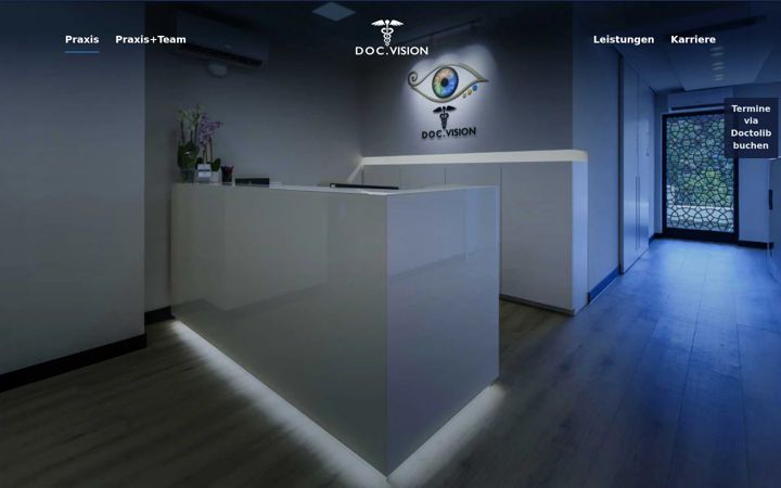 Screenshot of doctor-vision.de