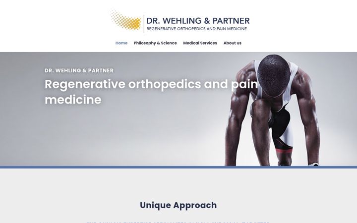 Screenshot of doctor-wehling.com