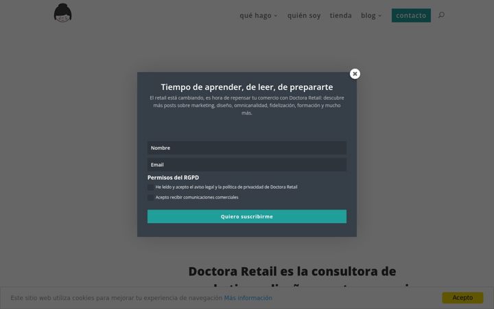 Screenshot of doctora-retail.com