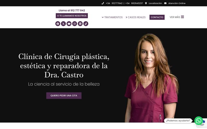 Skjámynd af doctoracastro.es