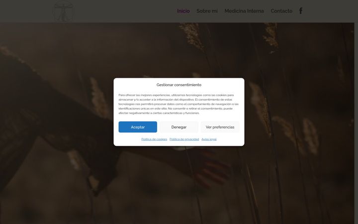 Screenshot of doctoraelenasolla.com