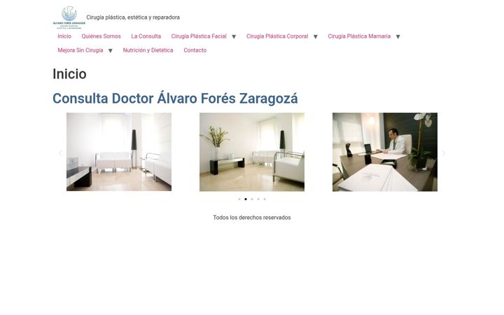 Screenshot di doctoralvarofores.es