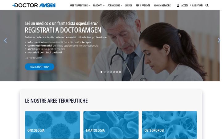 Skærmbillede af doctoramgen.it