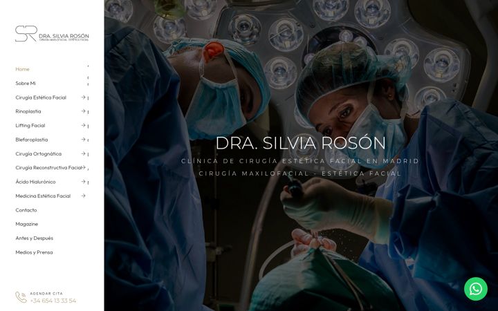 Skærmbillede af doctoraroson.com