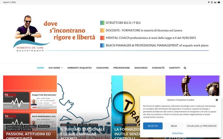 Screenshot of doctorbeach.it