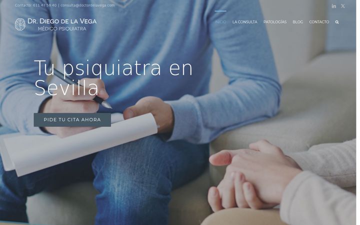 Screenshot of doctordelavega.com