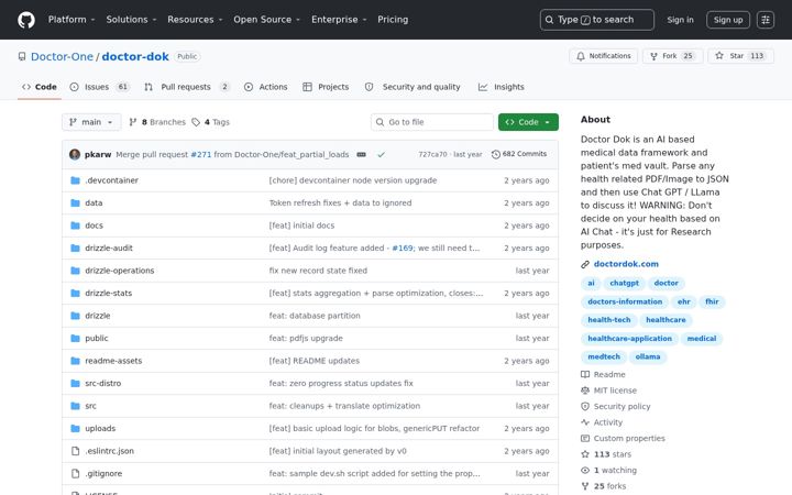 Screenshot of doctordok.com