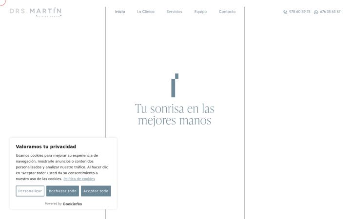 Screenshot of doctoresmartin.es