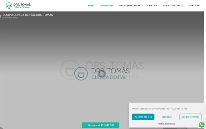 Screenshot of doctorestomas.com