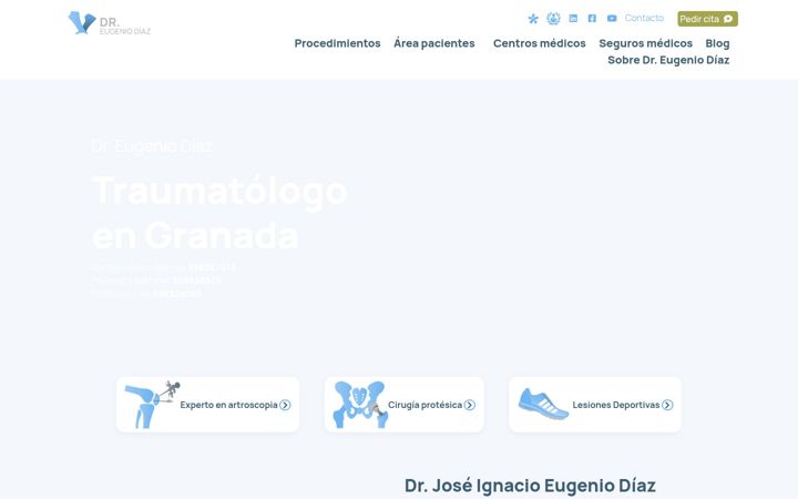 Screenshot of doctoreugeniodiaz.com