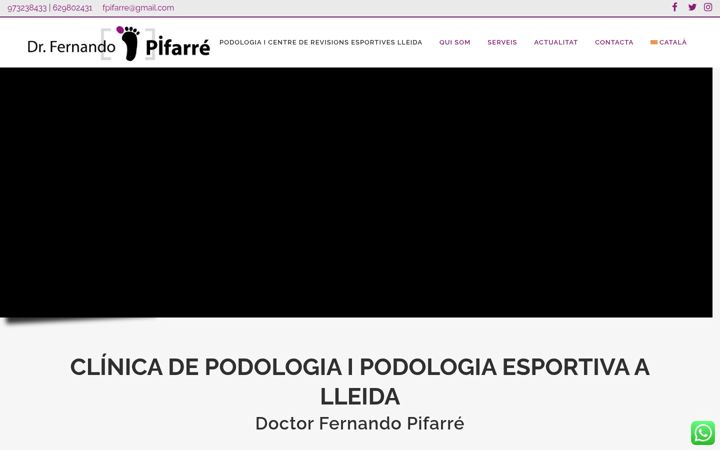Screenshot of doctorfernandopifarre.com