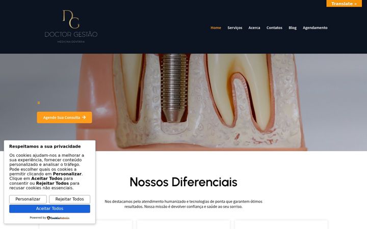 Screenshot of doctorgestaomd.pt