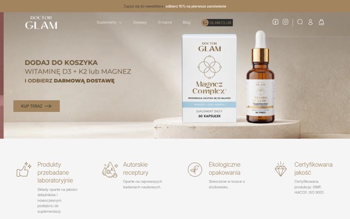 Screenshot van doctorglam.pl