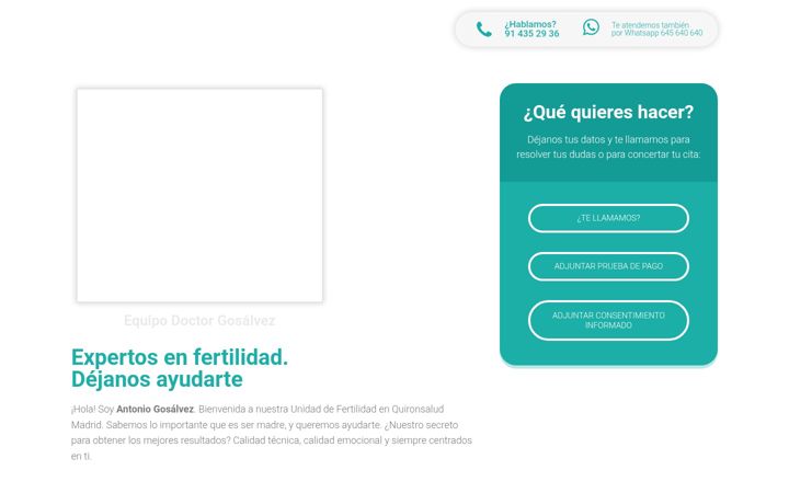 Snímek obrazovky doctorgosalvez.es