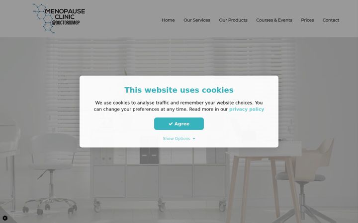 Screenshot of doctoriumgp.com