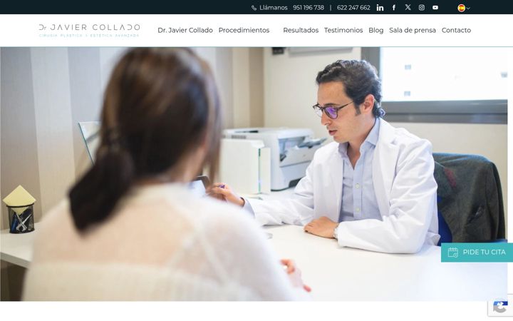 Screenshot von doctorjaviercollado.es
