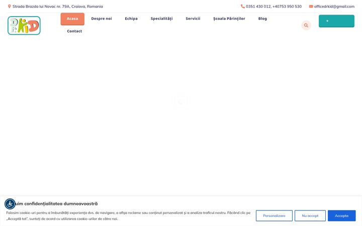 Screenshot of doctorkid.ro
