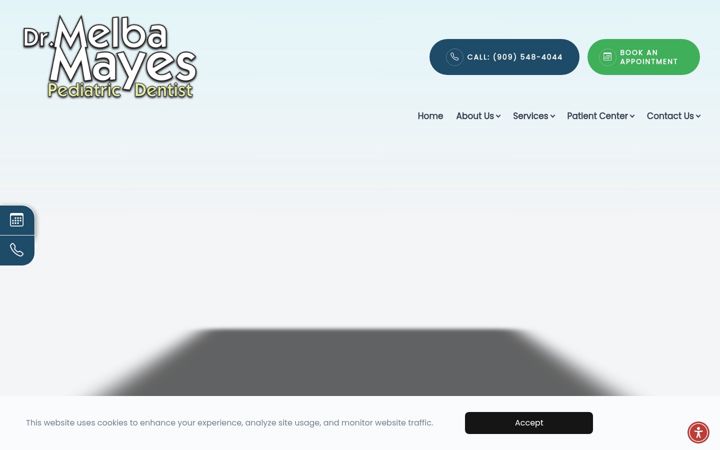 Screenshot of doctormayes.com