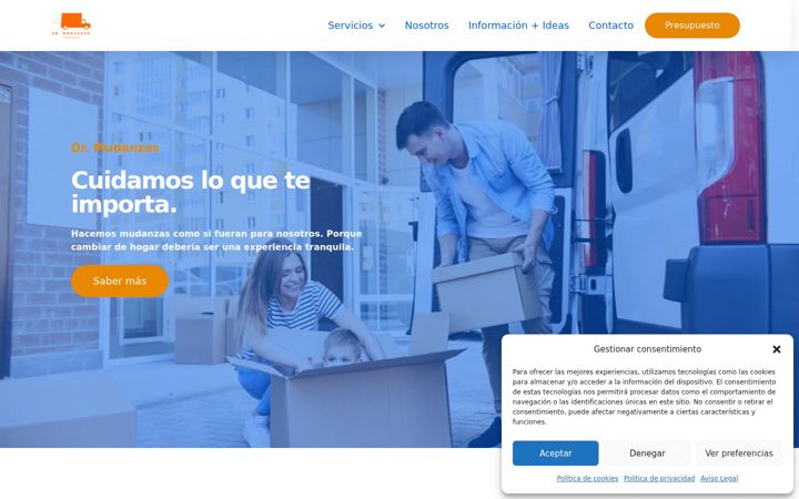 Screenshot of doctormudanzas.com