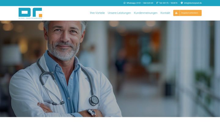 Screenshot of doctorpixel.de