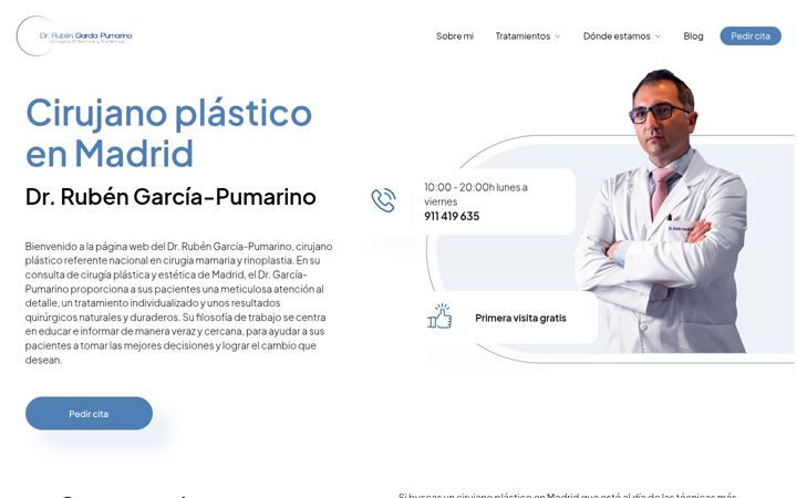 Screenshot of doctorpumarino.com