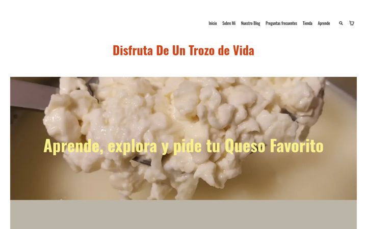 Screenshot of doctorquesero.com