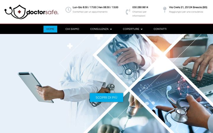 Screenshot of doctorsafe.it