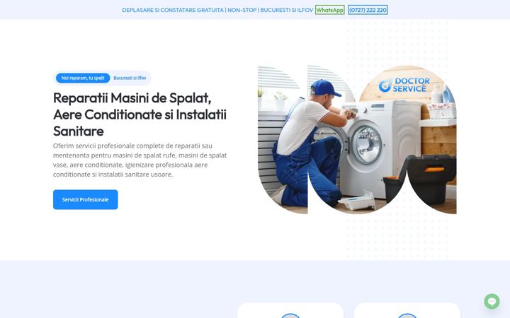 Screenshot of doctorservice.ro