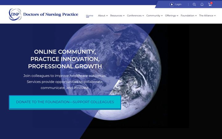 Screenshot di doctorsofnursingpractice.org