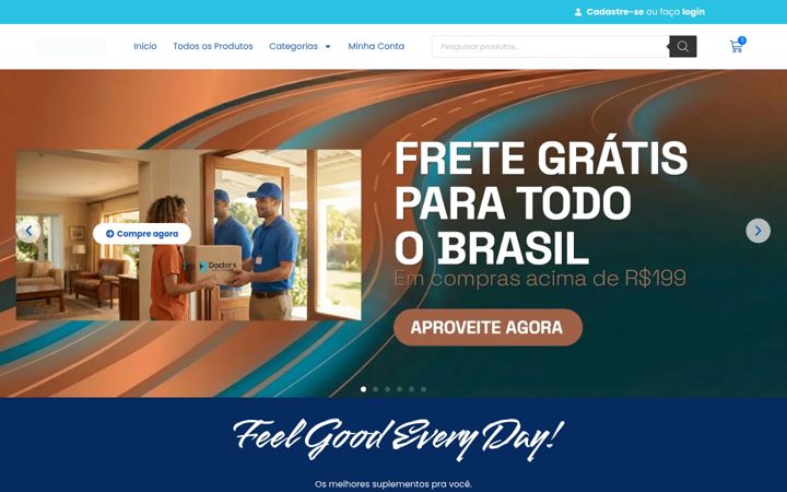 Screenshot ta' doctorssupplements.com.br