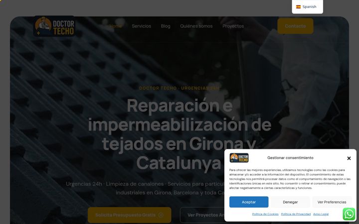 Screenshot of doctortecho.com