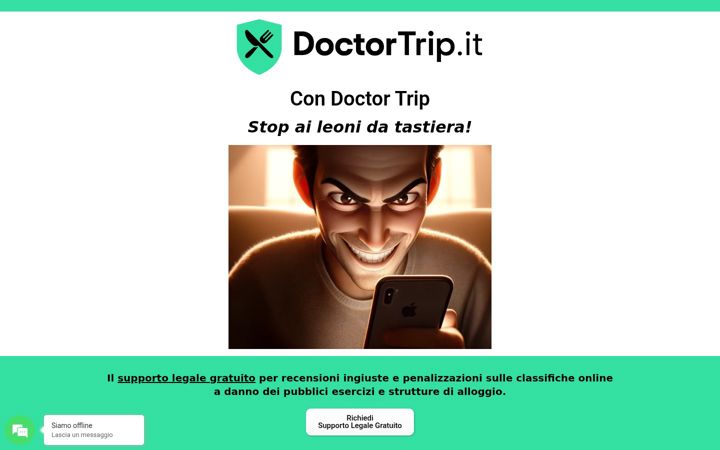 Screenshot of doctortrip.it