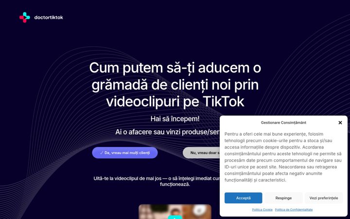 Screenshot of doctortt.ro