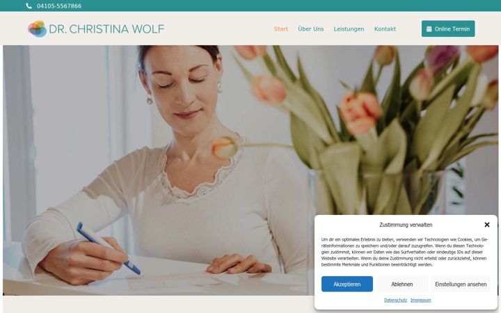 Screenshot of doctorwolf.de