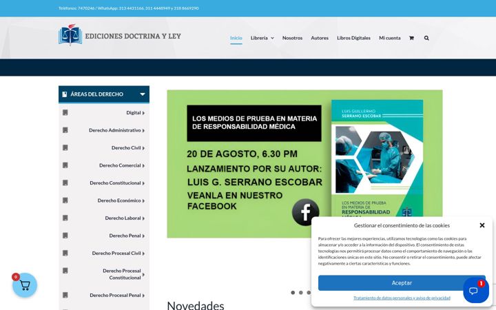 Screenshot of doctrinayley.com