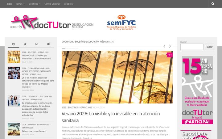 Screenshot of doctutor.es