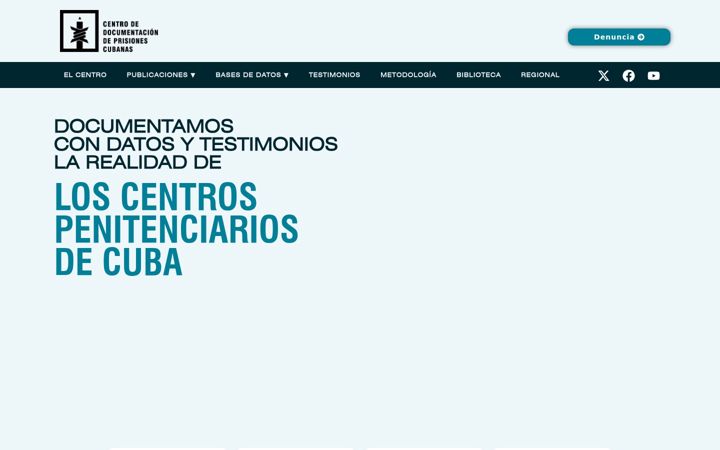 Screenshot of docubprisiones.org