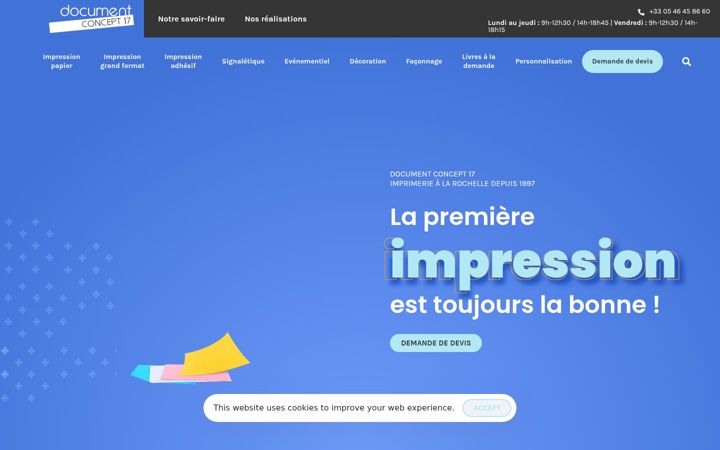 Screenshot of document-concept.fr