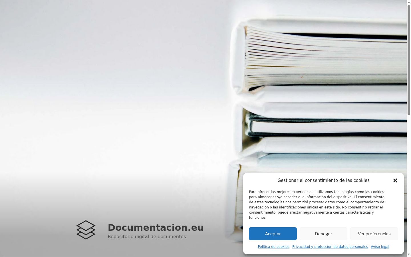 Screenshot van de toestemmingsbanner zoals getoond vóór enige interactie