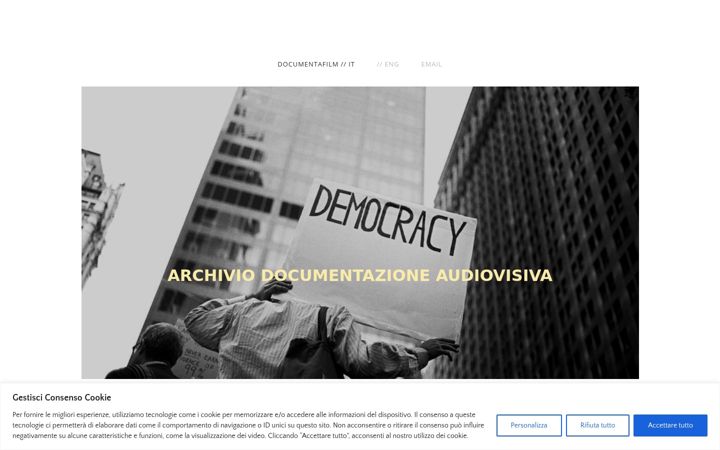 Screenshot of documentafilm.com